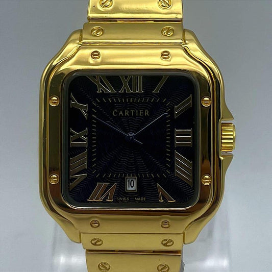 Men's Cartier Stainless Steel Analogue Watch