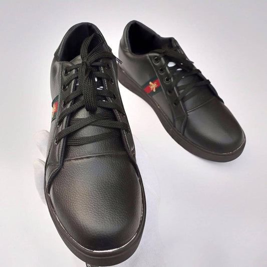 Men's Rubber Casual Sneakers (GU-Black)