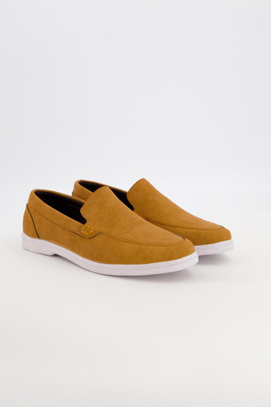Men's Leather Loafers | Mustard with Fancy, Casual and Formal Features
