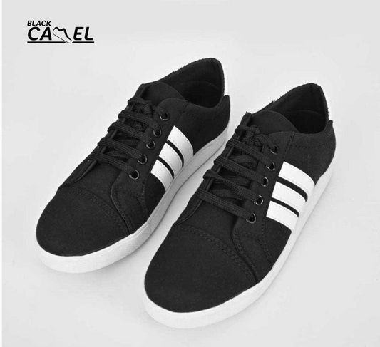 Black Camel Sneakers For Men Black Color Shoes For Men